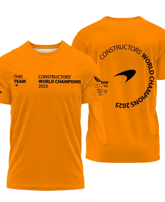 McLaren F1 Team 2025 Constructors' Champions T-Shirt BLMCL51025A2TS