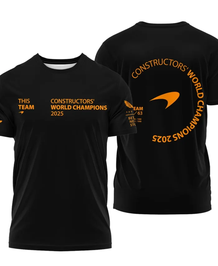 McLaren F1 Team 2025 Constructors' Champions T-Shirt BLMCL51025A3TS