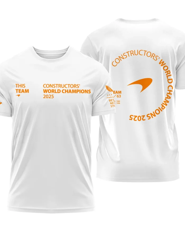 McLaren F1 Team 2025 Constructors' Champions T-Shirt BLMCL51025A4TS