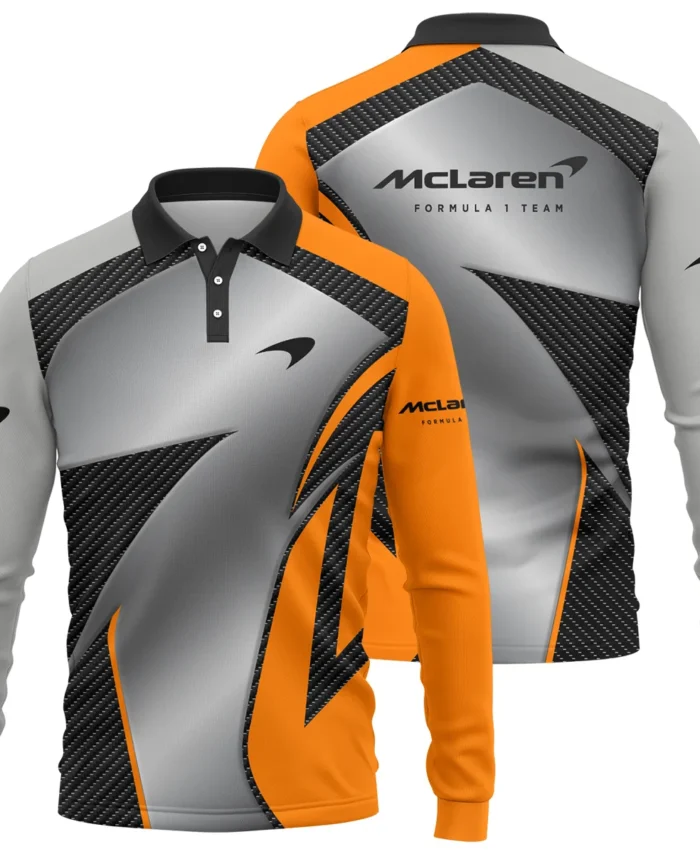 McLaren F1 Team For Fans - Long Polo Shirt BLVAF1031225A2MCLLPL