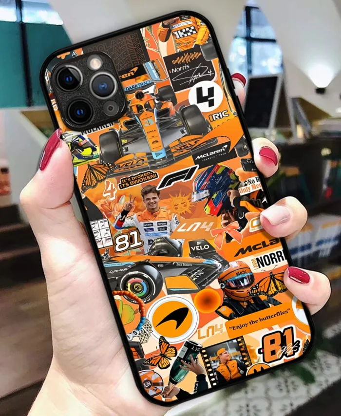 McLaren F1 Team Phone Case - Dustproof, Scratch & Shock Resistant - BLMCL2625A16