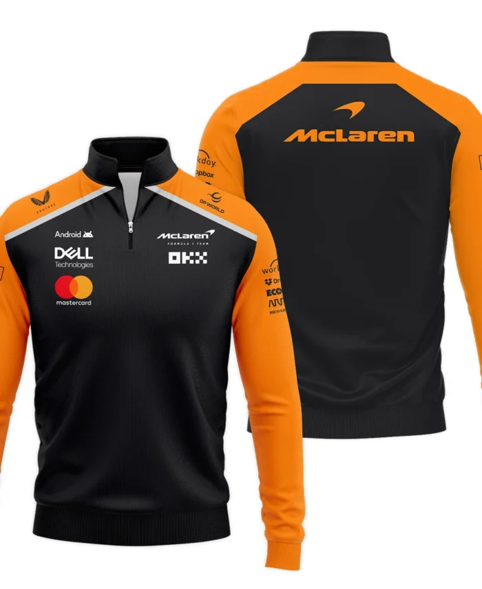 McLaren Formula One Exclusive Logo Quarter-Zip Sweatshirt BLF1290325A6MCLQZS