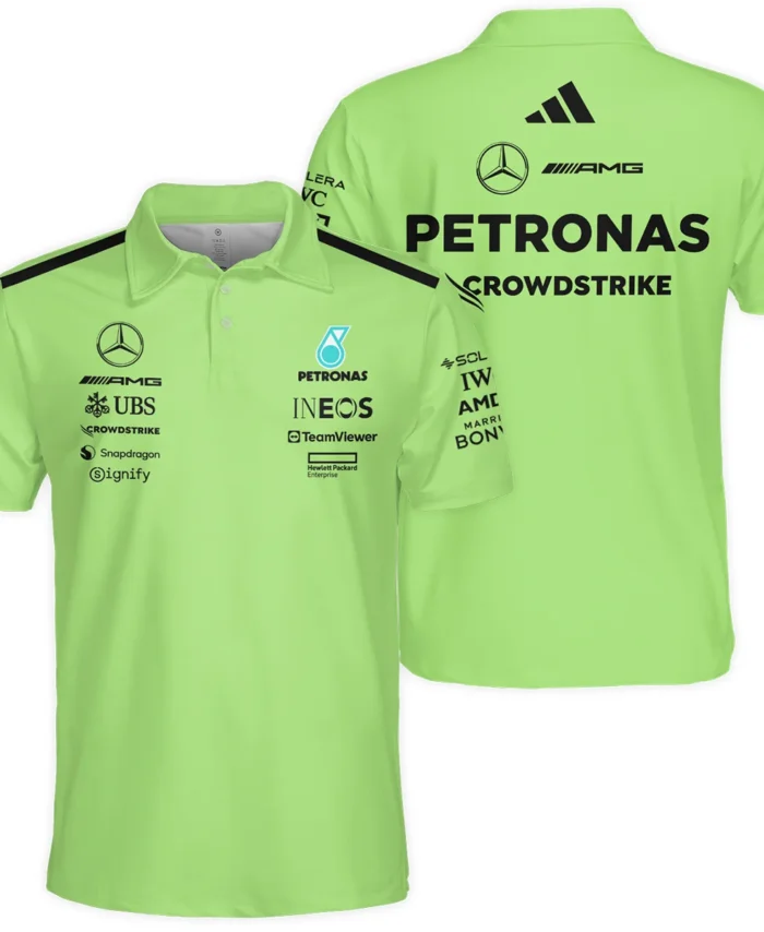 Mercedes-AMG Petronas F1 Polo Shirt All Over Prints BLMER6525A4PL