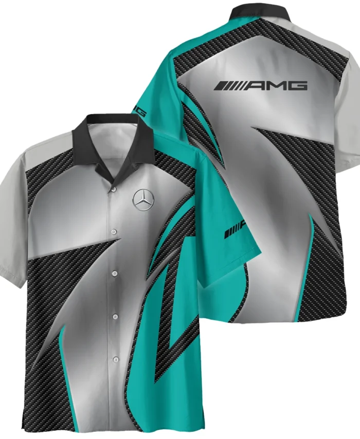 Mercedes F1 Team For Fans - Hawaiian Shirt BLVAF1031225A2MERHW