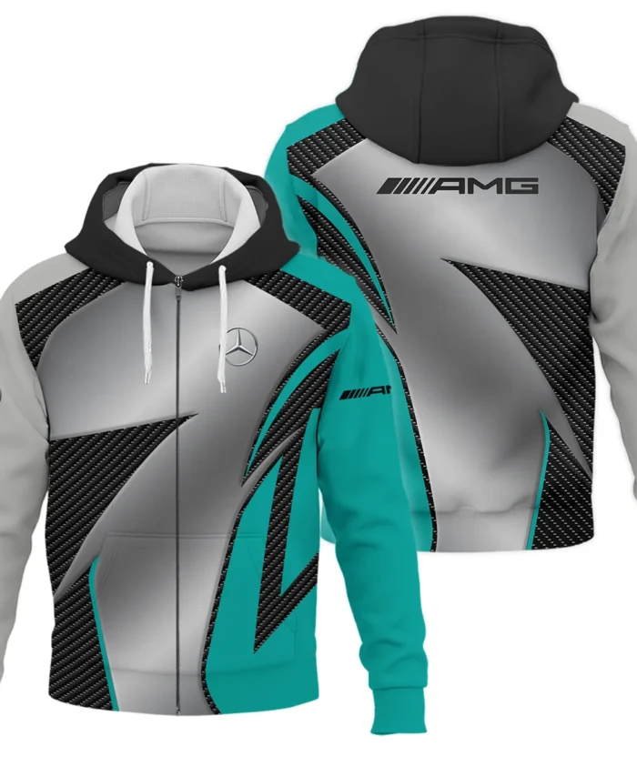 Mercedes F1 Team For Fans - Zipper Hoodie BLVAF1031225A2MERZHD
