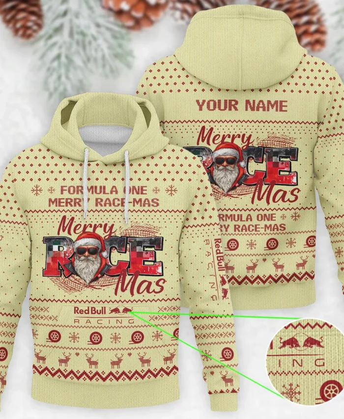 Merry RaceMas Red Bull Racing Formula 1 - Knitted Hoodie BLVAF12209250A20RBR