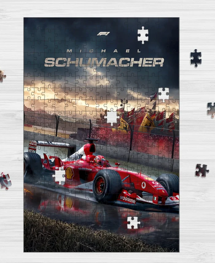 Michael Schumacher - Jigsaw Puzzle Game For F1 Fans BLF1PZ20