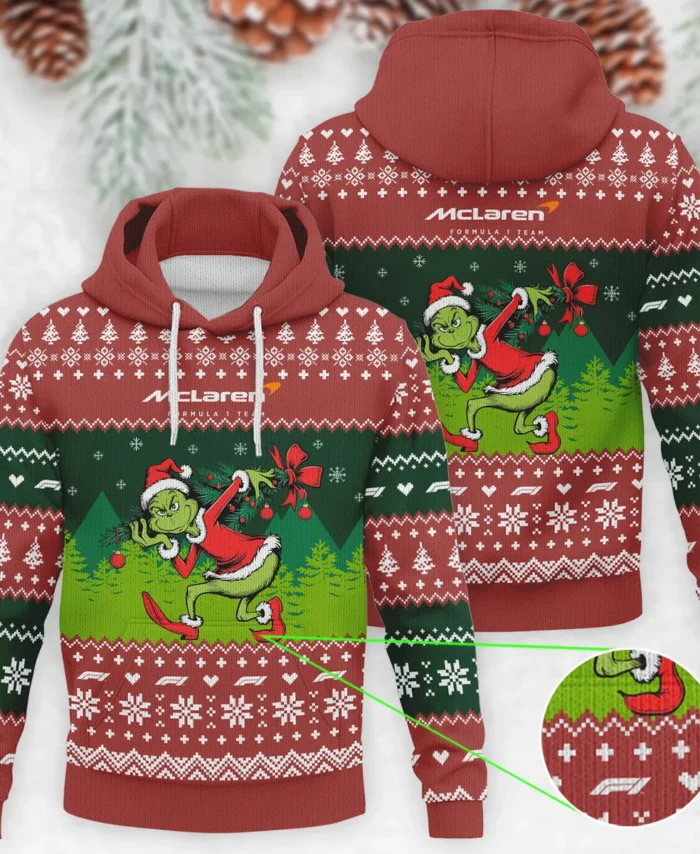 Mr.Grinch McLaren Formula 1 - Knitted Hoodie BLVAF12209250A19MCL