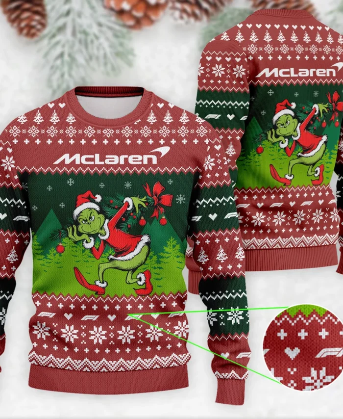 Mr.Grinch McLaren Formula 1 - Ugly Sweater BLVAF1220925A19MCL