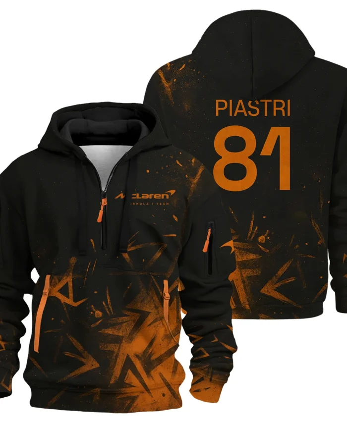 OP81 Exclusive Logo Hoodie Half Zip BLMCL3525A3OP3HZ