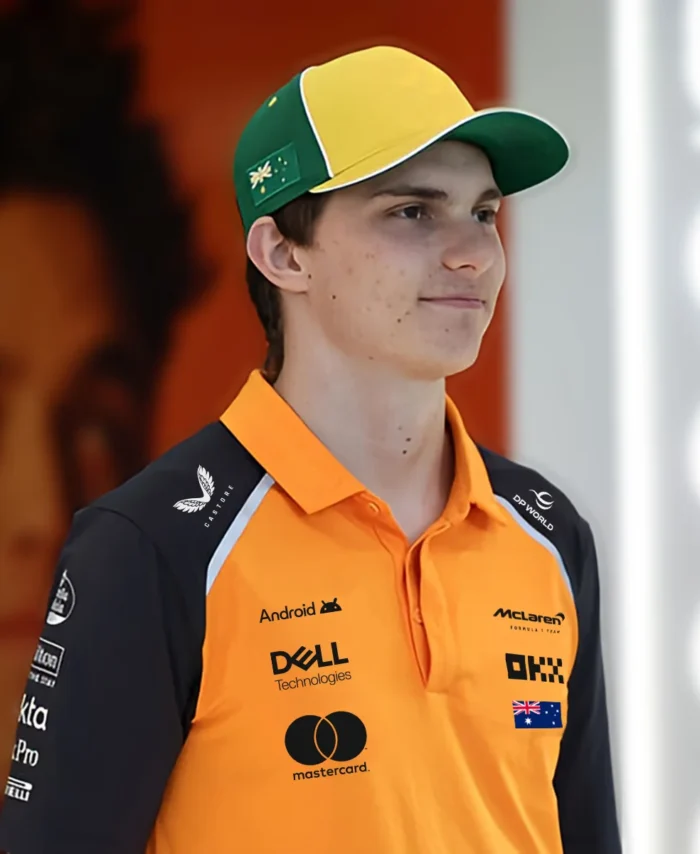 OP81 Papaya Team Exclusive Logo Polo Shirt BLF1290325A3MCLPL