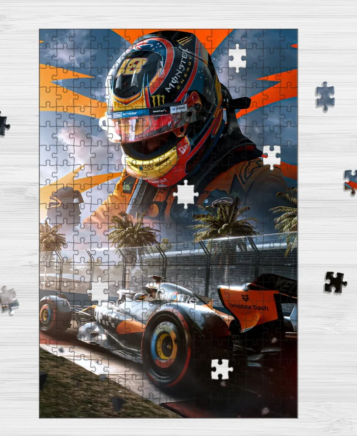 Oscar Piastri - Jigsaw Puzzle Game For F1 Fans BLF1PZ14