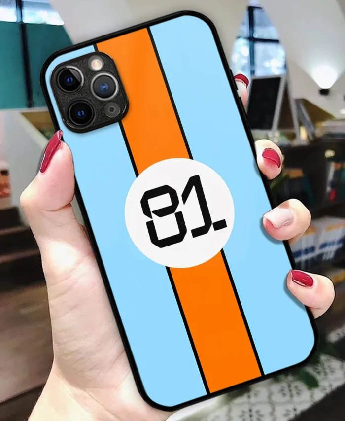 Oscar Piastri 81 McLaren F1 Team Phone Case - Dustproof, Scratch & Shock Resistant - BLMCL2625A5OP