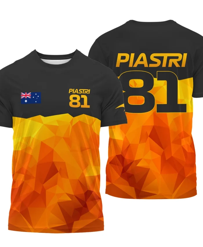 Oscar Piastri Exclusive Fan Gear Limited Edition T-Shirt BLOP13725A1TS