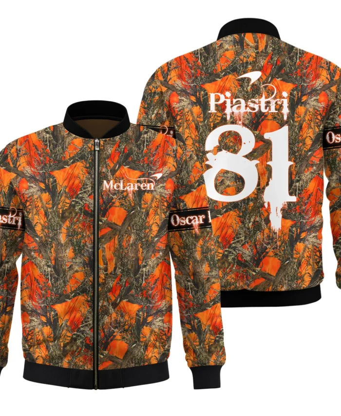 Oscar Piastri Hunting Camo McLaren F1 Bomber BLOP2825A1BB