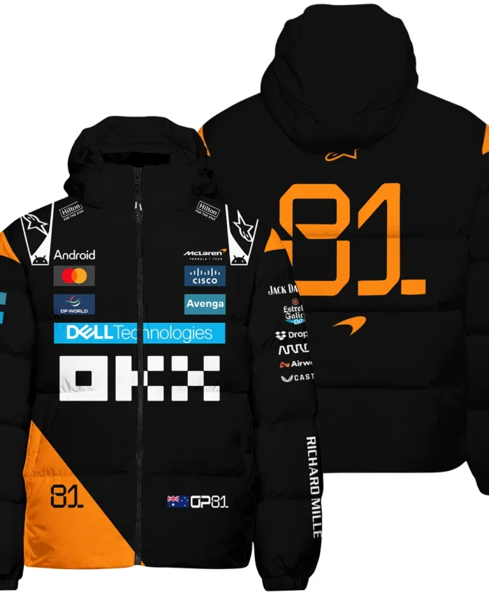 Oscar Piastri McLaren F1 Exclusive Down & Puffer Jackets BLF1180525A4HCJ