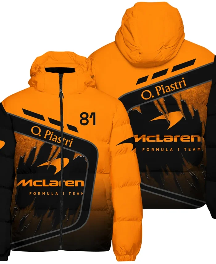 Oscar Piastri McLaren F1 Exclusive Down & Puffer Jackets BLOP3425A1HCJ