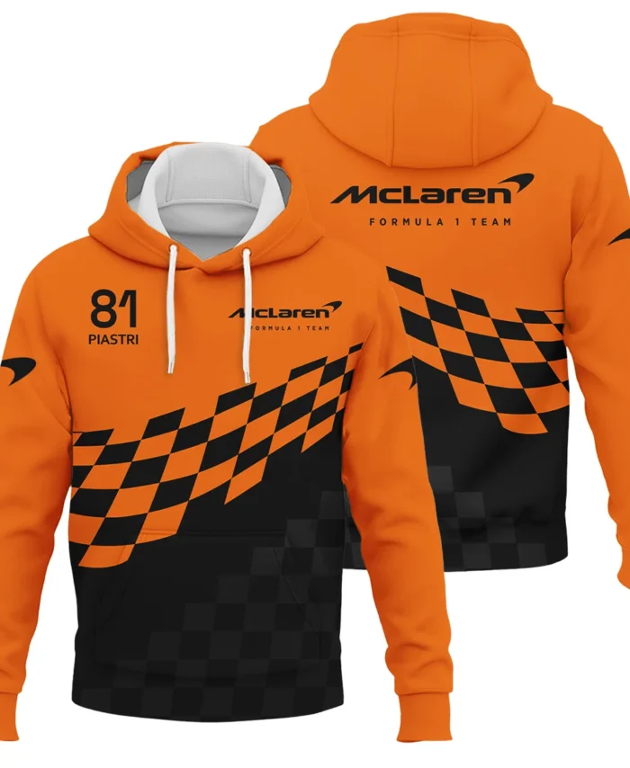 Oscar Piastri McLaren F1 Exclusive Logo Hoodie BLOP10425A1HD