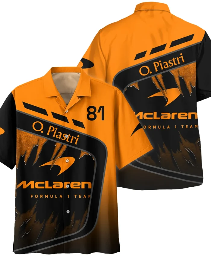 Oscar Piastri McLaren F1 Hawaiian Shirt All Over Prints BLOP3425A1HW