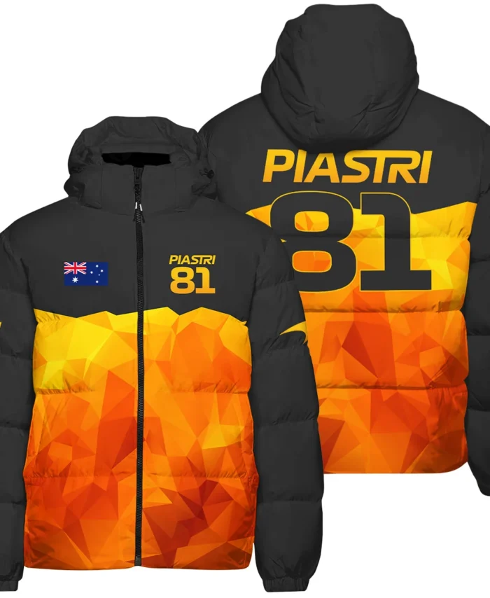 Oscar Piastri McLaren F1 Limited Edition Down & Puffer Jackets BLOP13725A1HCJ