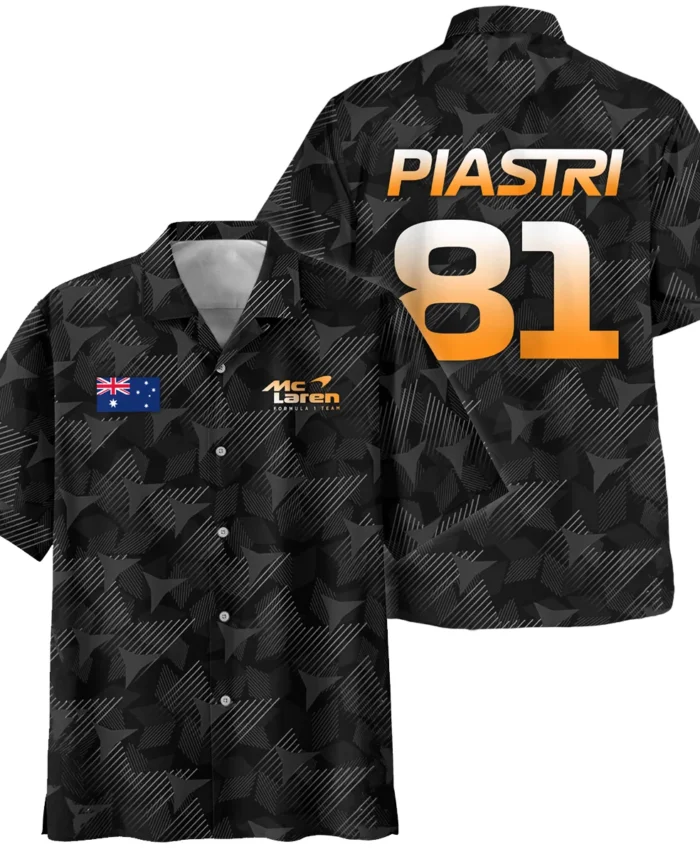 Oscar Piastri McLaren F1 Limited Edition Hawaiian Shirt BLOP13725A2HW