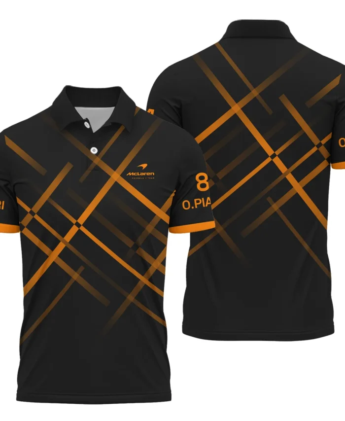 Oscar Piastri McLaren F1 Polo Shirt All Over Prints BLOP3425A2PL