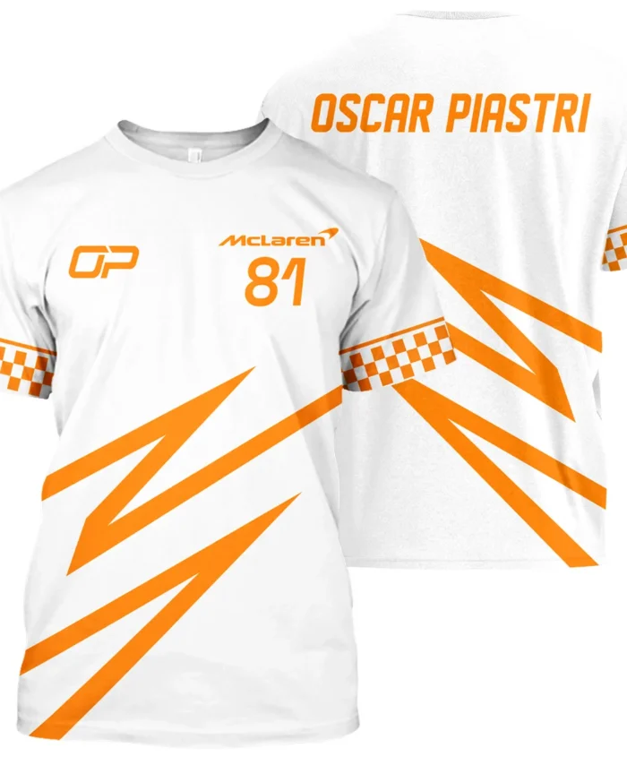 Oscar Piastri McLaren F1 T-Shirt All Over Prints BLOP10425A4TS