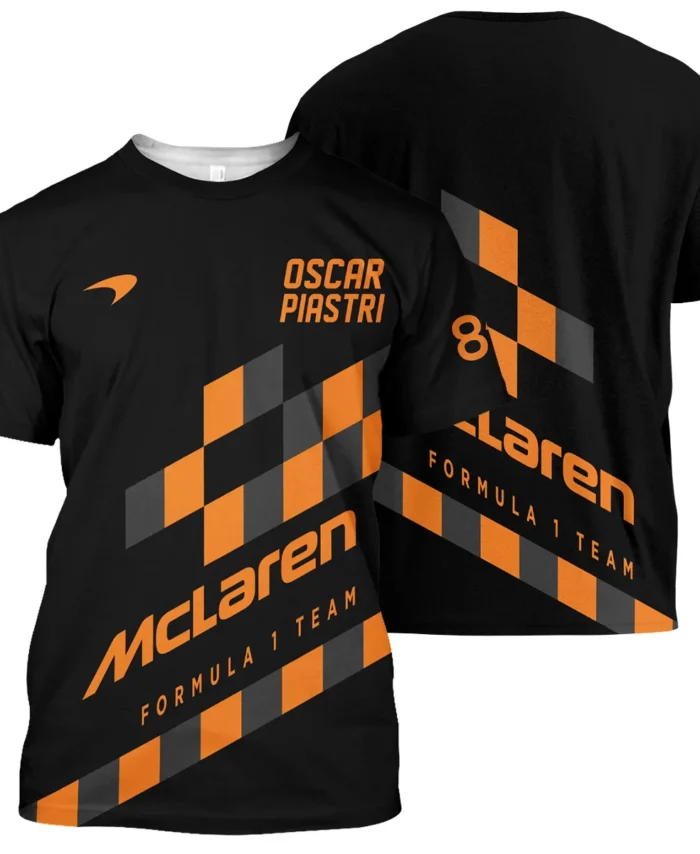 Oscar Piastri McLaren F1 T-Shirt All Over Prints BLOP10425A6TS
