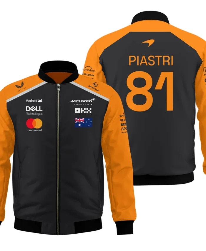 Oscar Piastri McLaren Formula One Exclusive Logo Bomber BLF1290325A4MCLBB