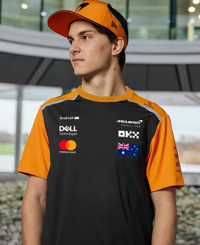Oscar Piastri McLaren Formula One Exclusive Logo T-Shirt BLF1290325A4MCLTS