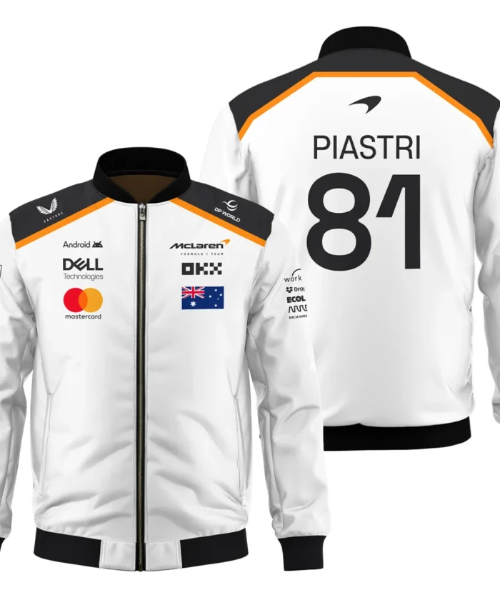 Oscar Piastri OP81 McLaren F1 Exclusive Bomber BLF19625A3BB
