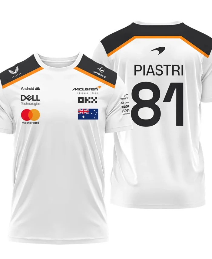 Oscar Piastri OP81 McLaren F1 Exclusive T-Shirt BLF19625A3TS