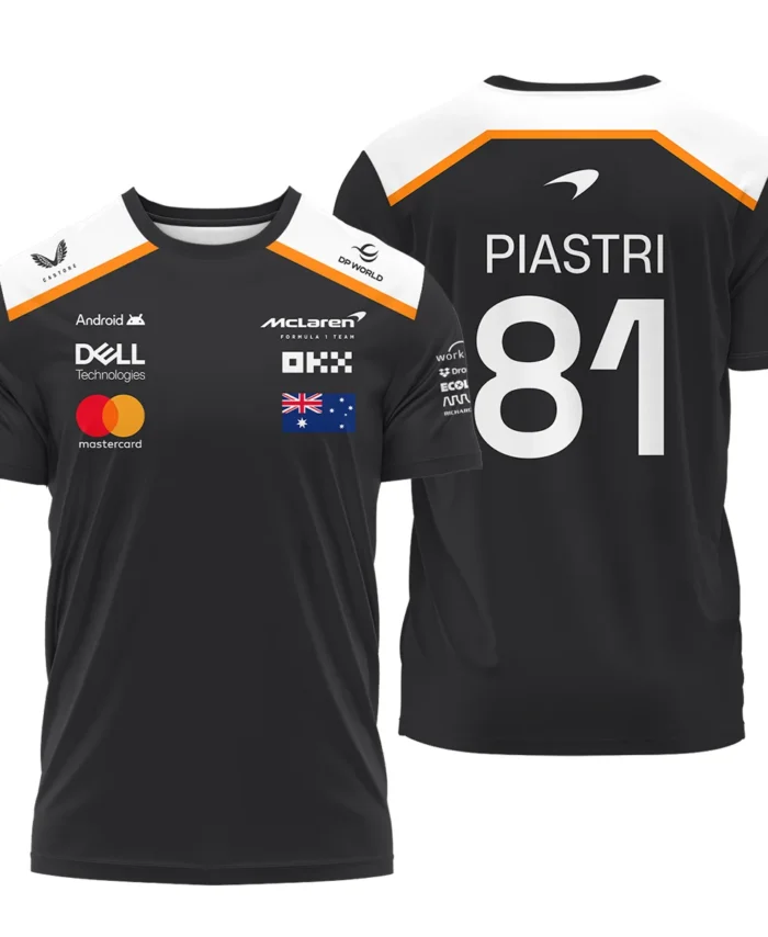 Oscar Piastri OP81 McLaren F1 Exclusive T-Shirt BLF19625A4TS
