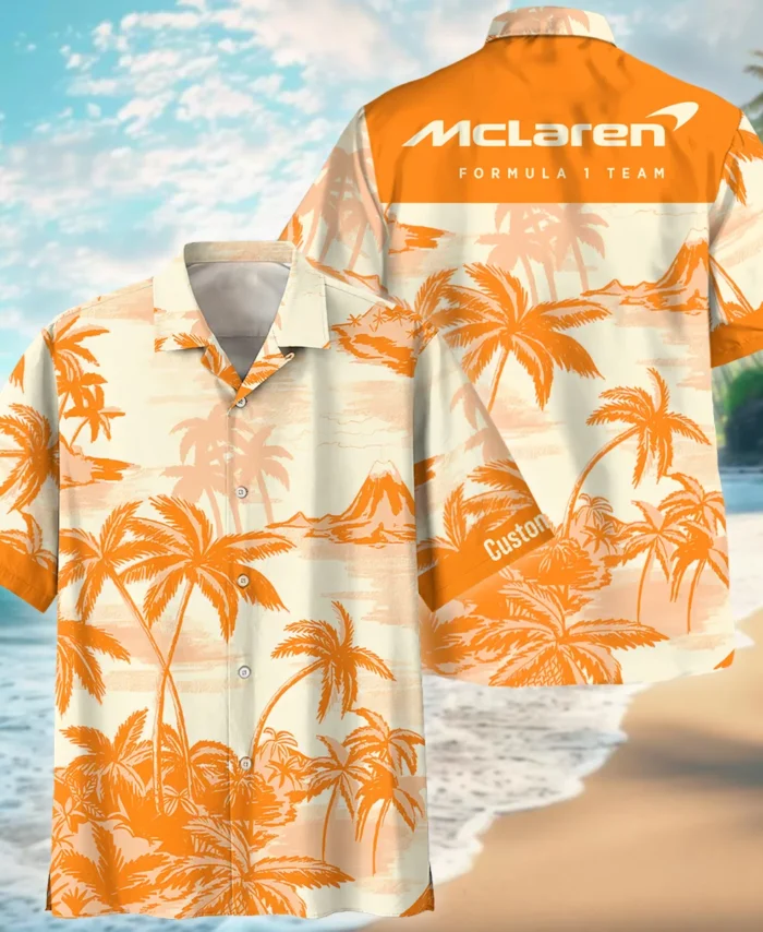 Palm and Sunset McLaren F1 Hawaiian Shirt BL300475A5HW