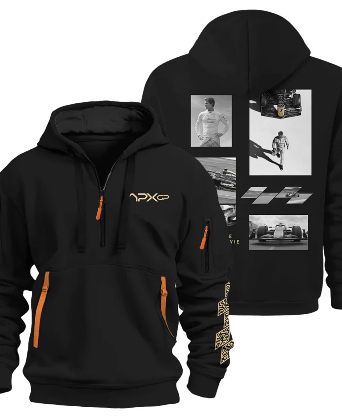 Photo Collage Exclusive Hoodie Half Zipper BLF116625A6HDF