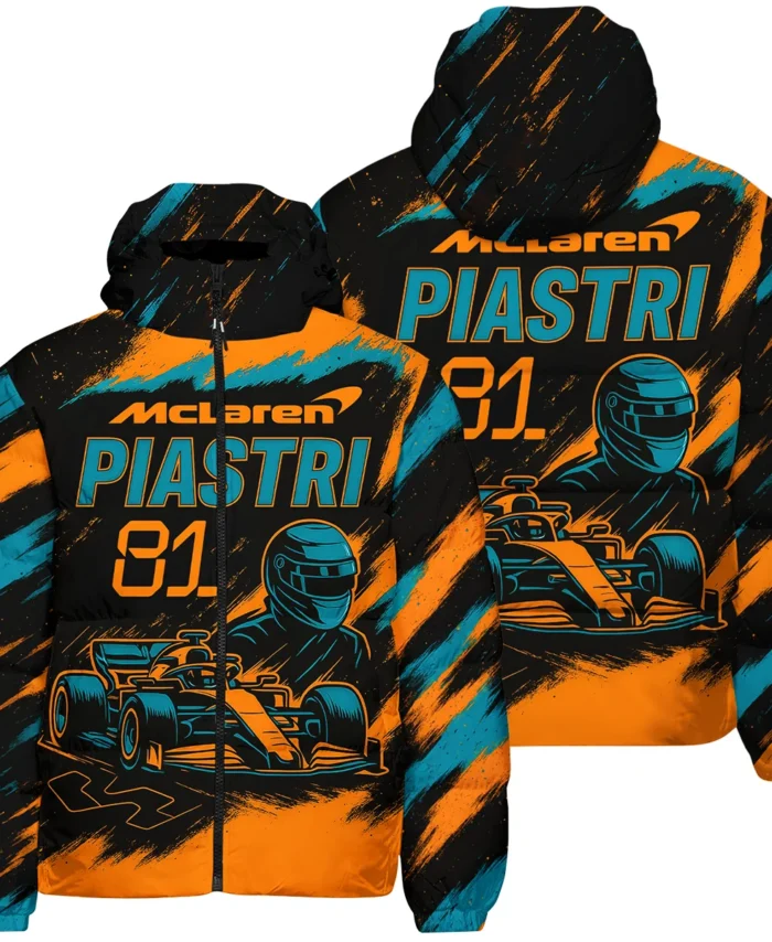 Piastri 81 McLaren F1 Exclusive Down & Puffer Jackets BLMCL1625A1HCJ