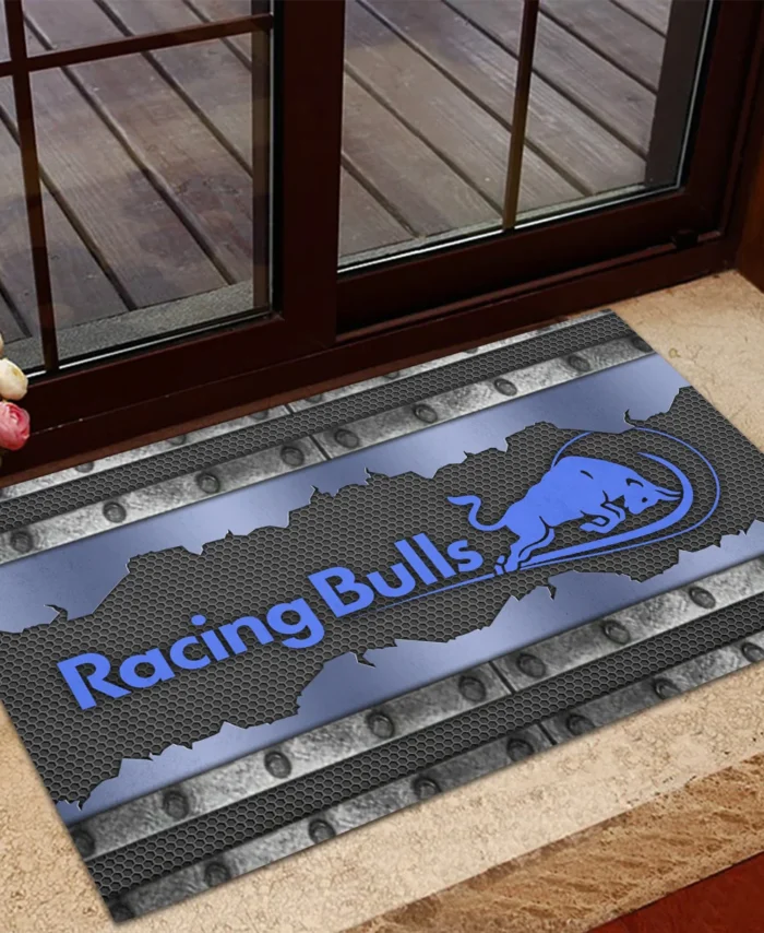 Racing Bulls F1 Rubber Base Doormat - All Over Print BLF1139A5RAC
