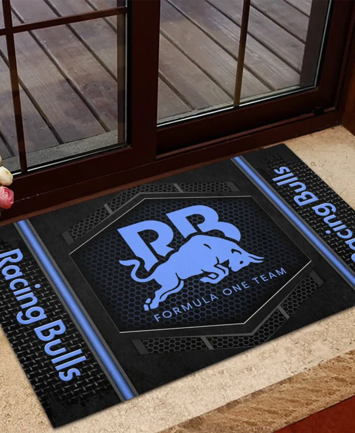 Racing Bulls F1 Rubber Base Doormat - All Over Print BLF1139A8RAC