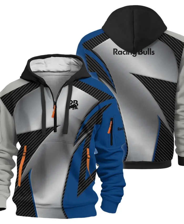 Racing Bulls F1 Team For Fans - Hoodie Half Zip BLVAF1031225A2RACHDF