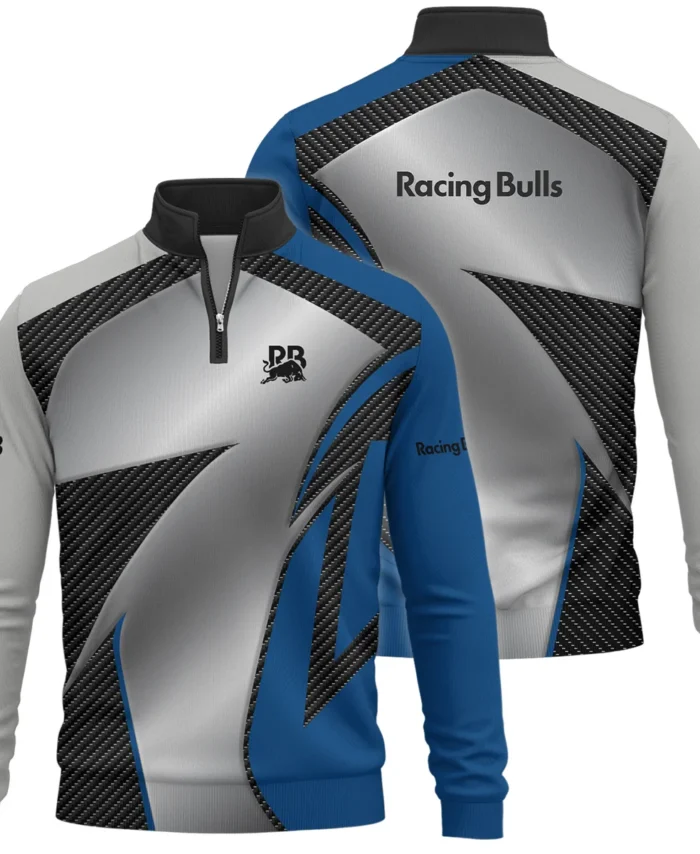 Racing Bulls F1 Team For Fans - Quarter Zip Sweatshirt BLVAF1031225A2RACQZS