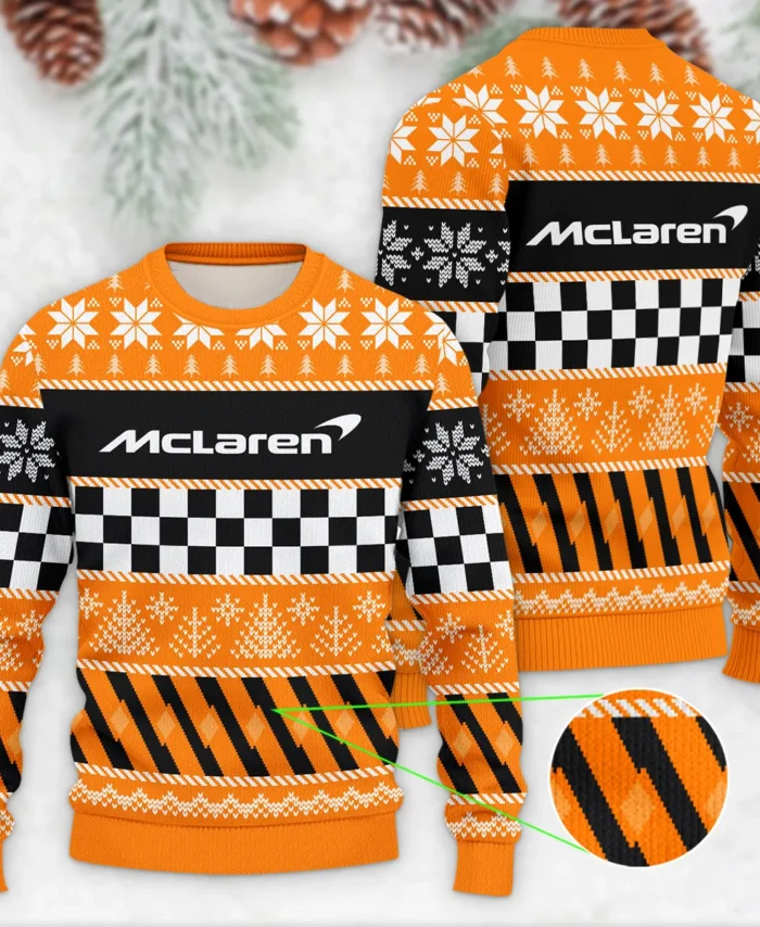 Racing Xmas Pattern McLaren Formula 1 - Ugly Sweater BLVAF1220925A28MCL