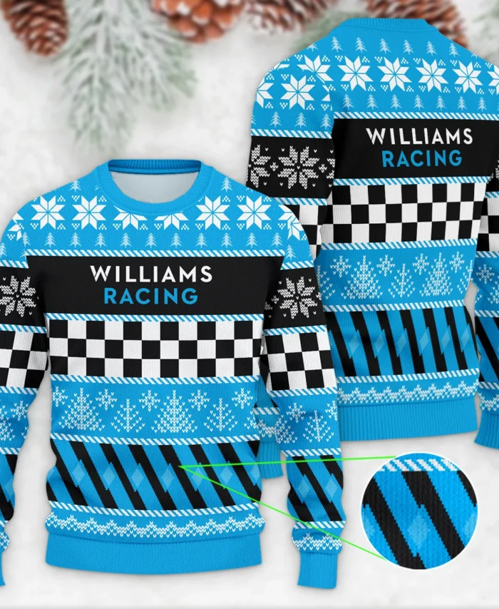 Racing Xmas Pattern Williams Formula 1 - Ugly Sweater BLVAF1220925A28WIL