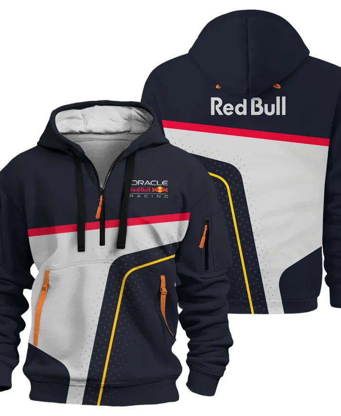 Red Bull Racing F1 Exclusive Logo Hoodie Half Zip BLRBR10525A33HZ