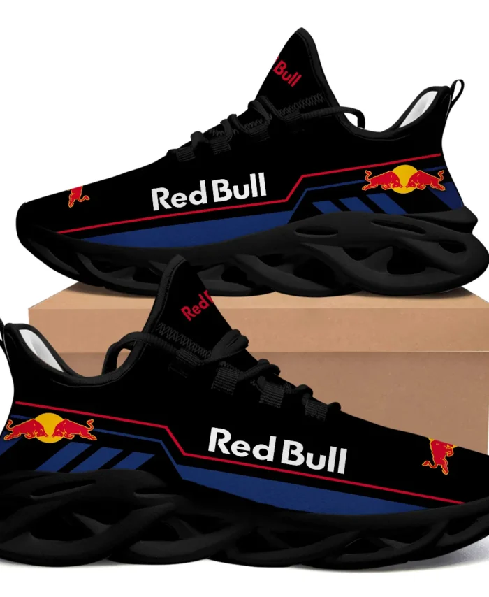 Red Bull Racing F1 Max Soul Shoes All Over Print BLRBR16725A1 - Black