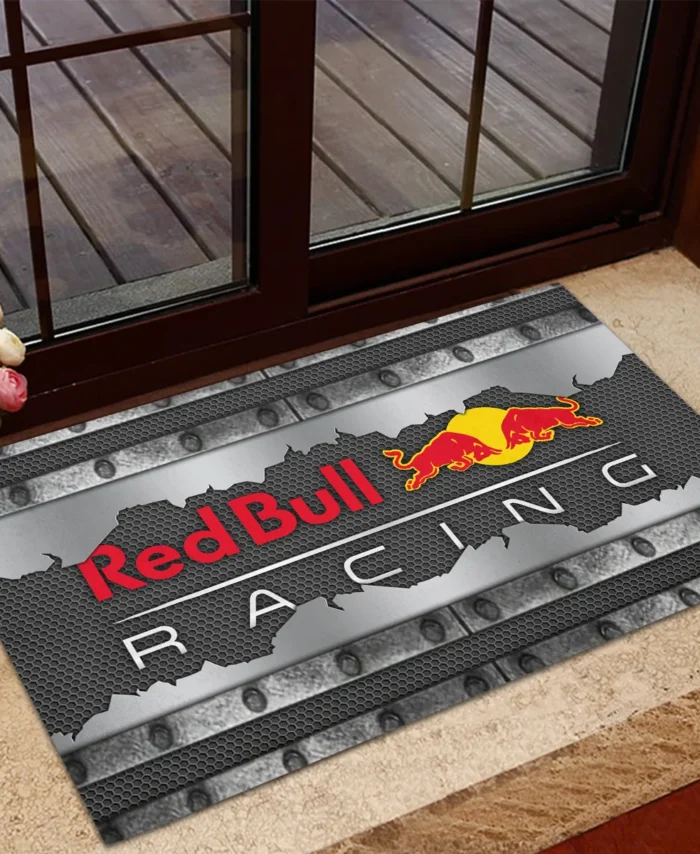 Red Bull Racing F1 Rubber Base Doormat - All Over Print BLF1139A5RBR