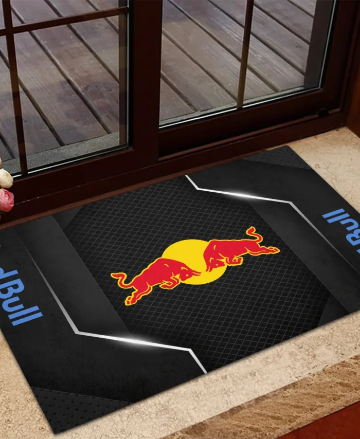 Red Bull Racing F1 Rubber Base Doormat - All Over Print BLF1139A7RBR