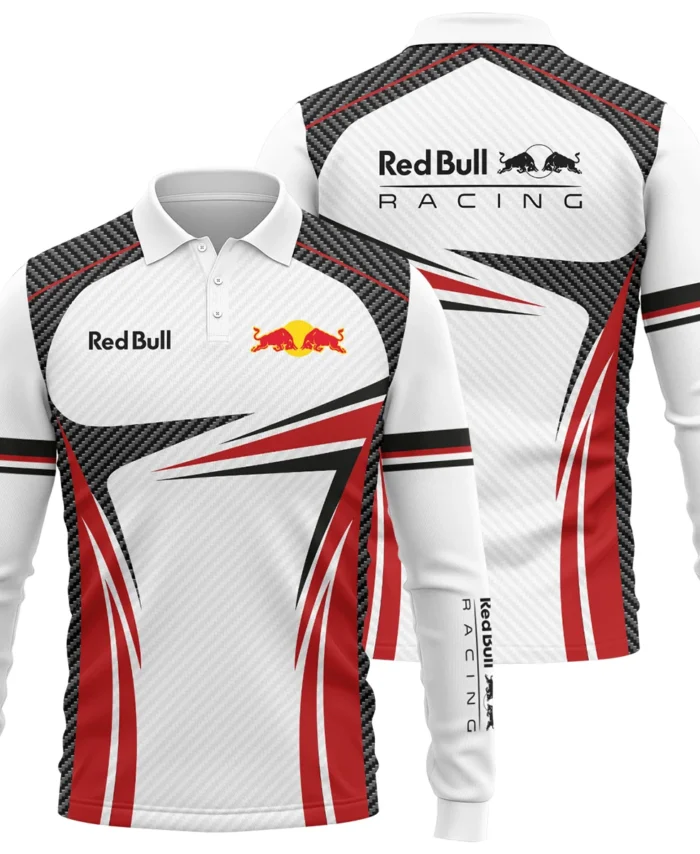 Red Bull Racing F1 Team For Fans - Long Polo Shirt BLVAF1031225A1RBRLPL