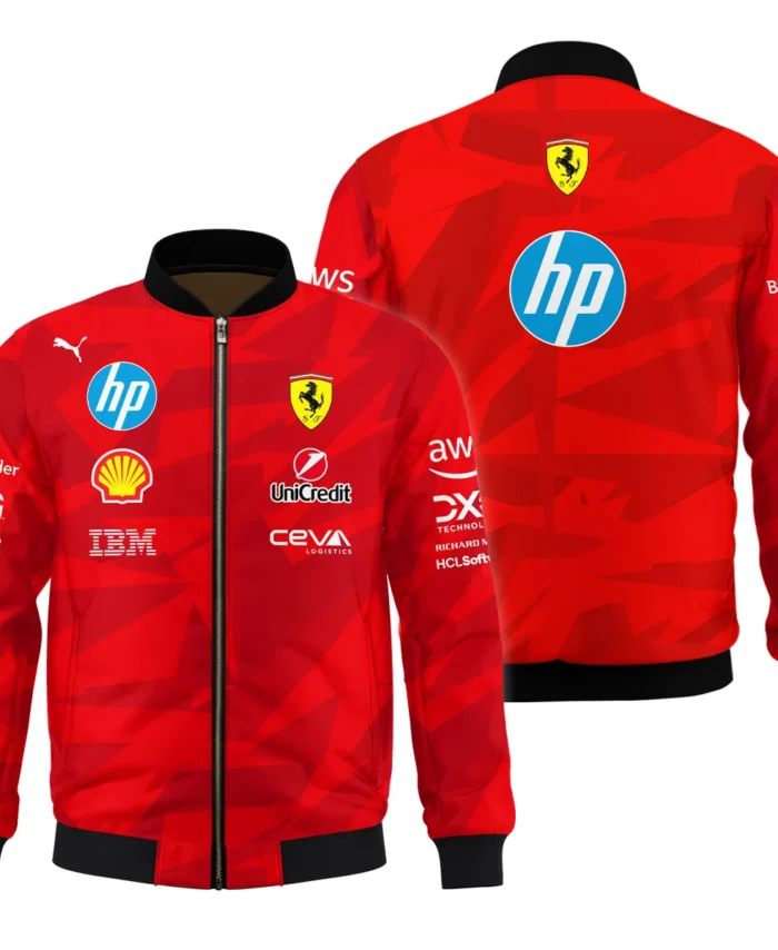 Scuderia Ferrari 2025 F1 20 Years of Red Racing Suit Bomber BLVAFRR281125A3BB