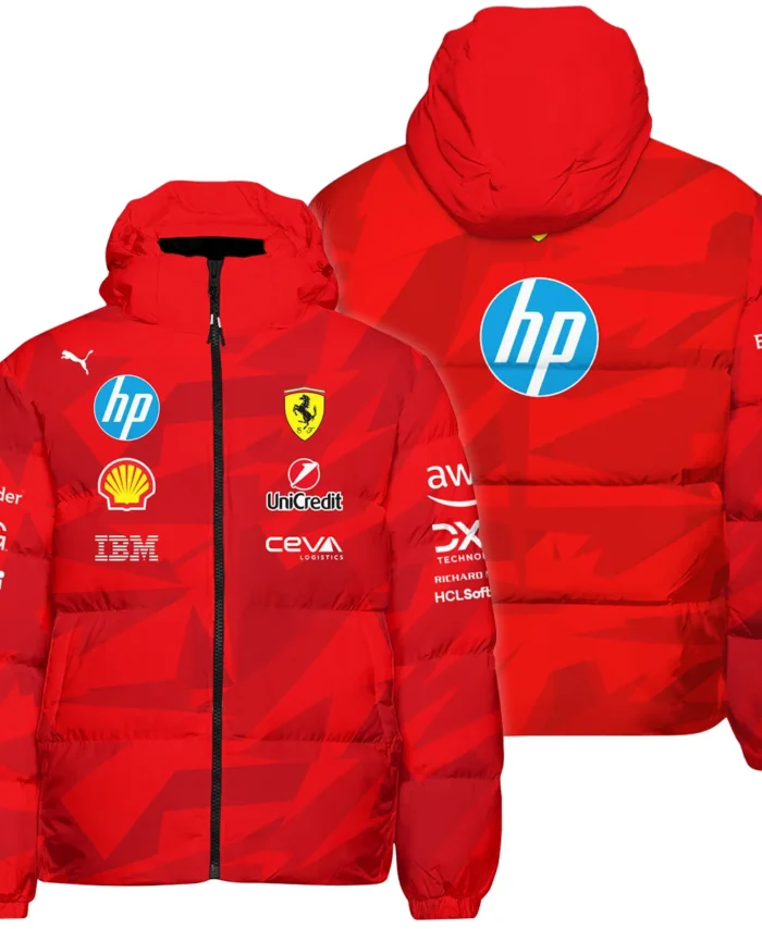 Scuderia Ferrari 2025 F1 20 Years of Red Racing Suit Down & Puffer Jackets BLVAFRR281125A3HCJ
