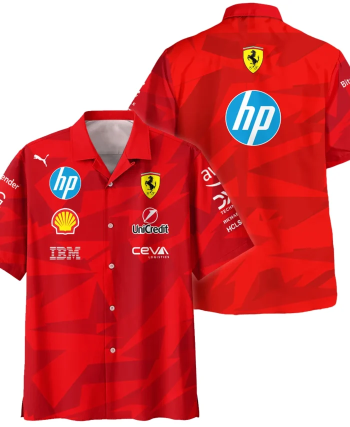 Scuderia Ferrari 2025 F1 20 Years of Red Racing Suit Hawaiian Shirt BLVAFRR281125A3HW